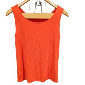 Chico's Travelers Tank Top Koi Orange